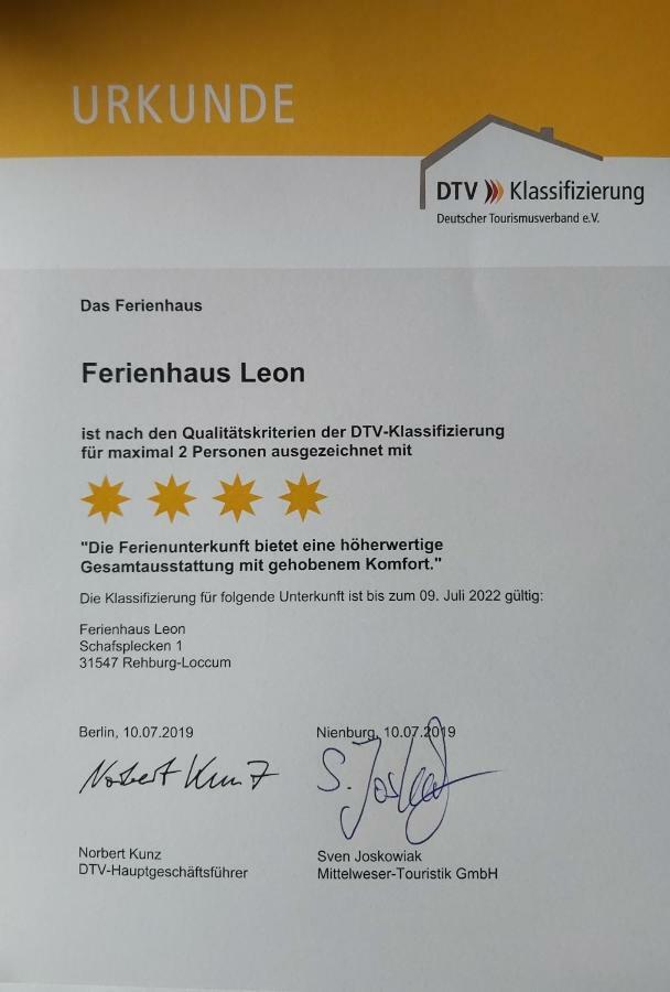 Leon Mit Sauna Dom wakacyjny Rehburg-Loccum